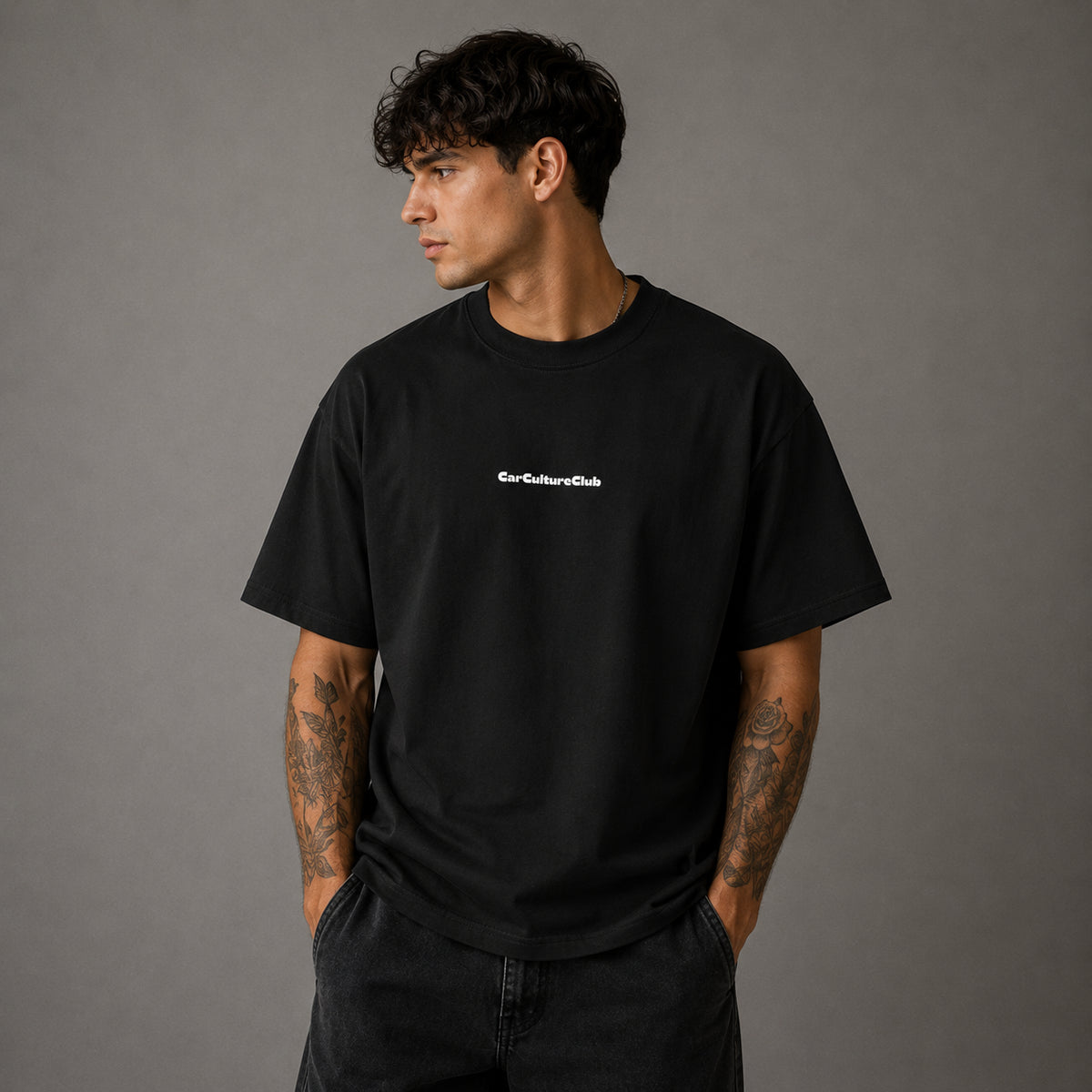 Italian Icon T-Shirt — Black